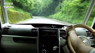 ダイハツ タントX SA 試乗動画レビュー2014 Tanto Test Drive 1 [upl. by Haletky]