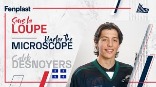 Espoirs LHJMQ Fenplast  Caleb Desnoyers [upl. by Helprin]