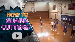 Winning Basketball Defense  How to Guard Cutters  Coach Joe Wootten [upl. by Ailedo]