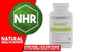 Arthur Andrew Medical Serretia Pure Serrapeptase 500 mg 180 Capsules [upl. by Jareb72]