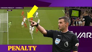 VAR DISGRACE Handball Or Not Liverpool 00 Manchester United [upl. by Akinaj450]