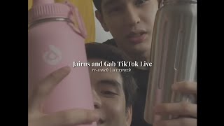 Jairus and Gab Tiktok Live  vxynszh [upl. by Ainala263]