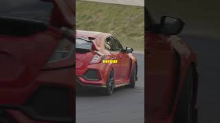 2024 Honda Civic Type R vs 2024 Ford Mustang EcoBoost cars shorts vs race fyp [upl. by Herminia973]