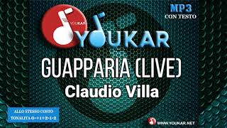 Karaoke Claudio Villa Guapparia Live [upl. by Vins]