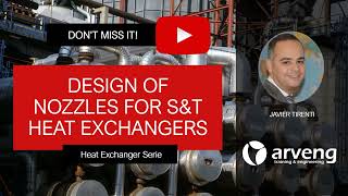 9 Design of nozzles for SampT heat exchangers [upl. by Rodman]