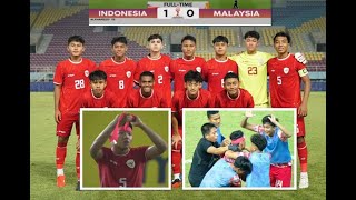 Highlight Semifinal Indonesia vs Malaysia  AFF U19 2024 [upl. by Otto]