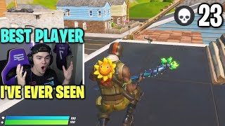 The BEST PLAYER Ive ever SPECTATED on Fortnite [upl. by Airetnohs873]