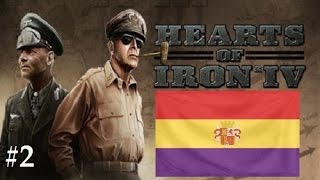 Hearts of Iron 4 Republican Spain 2 [upl. by Lauryn430]