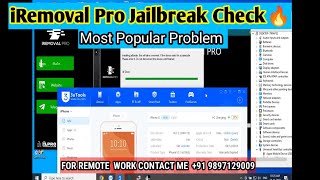 iRemoval Pro Jailbreak Check🔥By GsmNadeem [upl. by Nahtaneoj582]