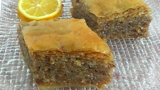 Bosanska baklava  Recept za najbolju baklavu koja se topi u ustima 314 [upl. by Holder571]