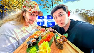 ON JUGE LES SUSHIS AU QUÉBEC 🇨🇦 alors là [upl. by Ermeena]