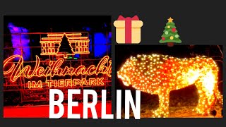 CHRISTMAS GARDEN BERLIN 2022 WEIHNACHTEN IN BERLIN [upl. by Ahsienel875]