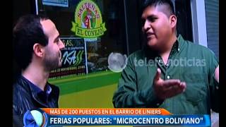 Conocemos la feria quotMicrocentro bolivianoquot Telefe Noticias [upl. by Anwahsiek481]