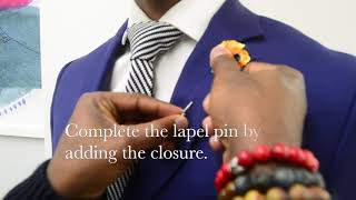 How to wear a lapel pin [upl. by Barthold]