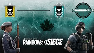 Tom Clancy Rainbow Six Siege  RANKED  Road To Plat [upl. by Nylek]