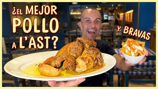 🍗 El mejor POLLO a last o pollo asado ❓ Luces y sombras probando el más FAMOSO de Barcelona 🤔 [upl. by Anelram]