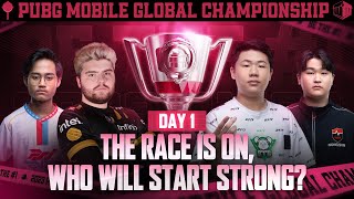 EN 2023 PMGC Grand Finals  Day 1  PUBG MOBILE Global Championship [upl. by Inaej]