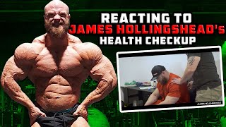 Reacting To IFBB Pro James Hollingsheads Health Checkup [upl. by Aidin670]