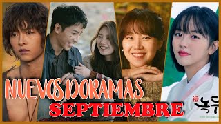 ESTRENOS DE DORAMAS EN SEPTIEMBRE 2019  DramasC [upl. by Eirojram687]