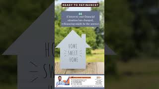 Ready to Refinance 🔄🏡Let’s explore your refinancing options 🚪 [upl. by Siward]