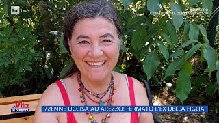 Arezzo 72enne trovata senza vita indagato lex della figlia  La Vita in Diretta 07102024 [upl. by Dulcie123]