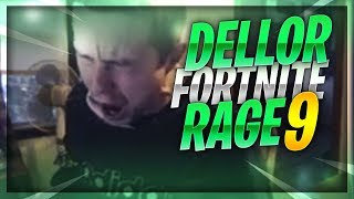 DELLOR FORTNITE MEGA RAGE COMPILATION 9 [upl. by Nerti]