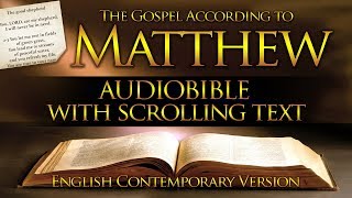 Holy Bible Matthew 1 to 28  Full Contemporary English With Text [upl. by Taryn346]