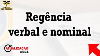 Regência verbal e nominal [upl. by Lat881]