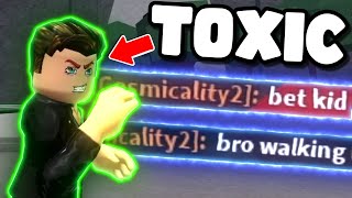 Trolling as Toxic Kid 👶🤬  The Strongest Battlegrounds [upl. by Nosiram687]