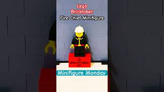 Minifigure Monday’s Lego Bricktober Fire Chief Magnet lego legominifig legopolybag [upl. by Akinna]