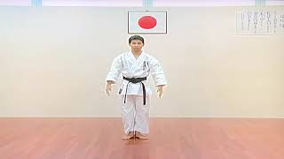 WKF official Kata SANSAI【Genseiryu Karatedo International Federation】 [upl. by Ednihek762]