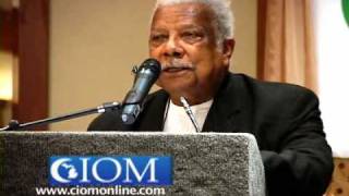 2009 CIOM Eid Unity Banquet Keynote Speaker Professor Ali Mazrui [upl. by Amek]