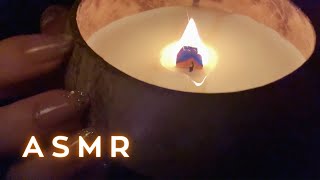 ASMR Woodwick Candle🕯️Soothing Tapping✨No talkingNo mouth sounds [upl. by Sou]