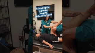 Treating the sciaticnerve and femoral nerve Adhesion Release Methods [upl. by Tien790]