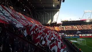 FC Twente  Go Ahead Eagles Sfeeractie [upl. by Ominoreg]