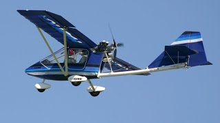 CGS Hawk Ultralight Aircraft learn to fly by Roy Dawson video [upl. by Mylan]