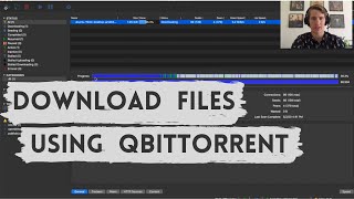 HOW TO DOWNLOAD FILES FROM TORRENTS USING QBITTORRENT  Tutorial [upl. by Elleoj]