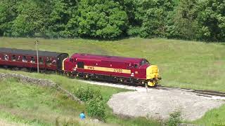 37250 after leaving Haworth 22nd June 2024 [upl. by Aicilet]