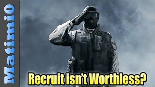 Recruit Worth Playing  Rainbow Six Siege [upl. by Rene677]