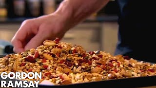 Gordon Ramsays Granola Recipe [upl. by Ramah416]