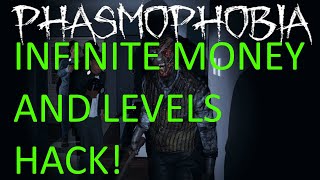 INFINITE MONEY AND LEVELS HACK IN PHASMOPHOBIA [upl. by Cathleen]