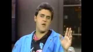 Jay Leno  David Letterman 21 August 1985 [upl. by Rennob678]