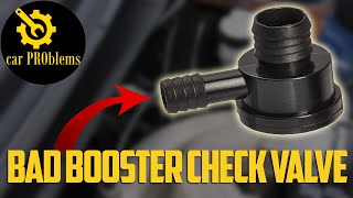 4 Symptoms Of A Bad Brake Booster Check Valve How To Test [upl. by Kenyon]