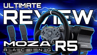 ULTIMATE MOZA R5 Sim Racing Bundle Review 2024 [upl. by Mauralia]