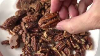 Low Carb Sugar Free Candied Pecans [upl. by Aical]