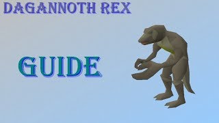 OSRS Dagannoth rex only guide Dagannoth kings old school [upl. by Orihakat149]