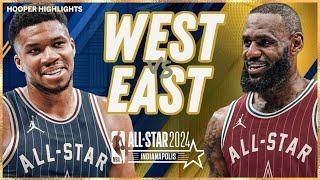 Team LeBron vs Team Giannis Full Game Highlights  Feb 18  2024 NBA All Star Game [upl. by Eihcir]