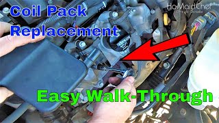 Replace Ignition Coil Pack And Reset Check Engine Light [upl. by Lucita]