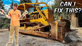 Repairing My D8 Dozer unexpected find [upl. by Ezirtaeb]