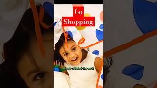 Go Shopping 🤔🥰  Abeehastinyworld shorts cutegirl trending shortsvideo shopping [upl. by Bergwall]